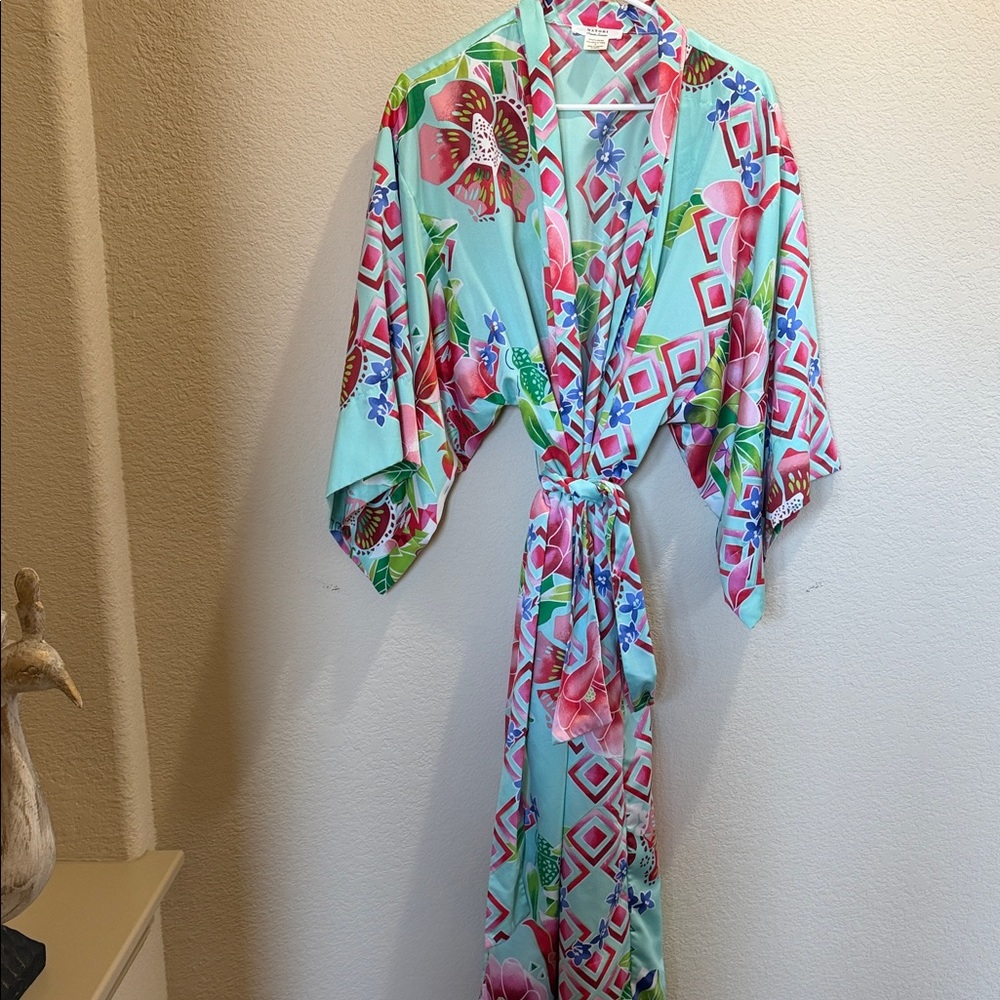 Natori Geometric Patterned Robe - image 1